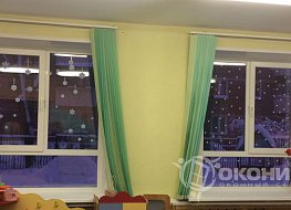Остекление Детского сада: окна REHAU BLITZ New